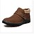 cheap Men&#039;s Boots-Men&#039;s Shoes Office &amp; Career / Casual Suede Boots Black / Brown / Yellow