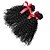 halpa Luonnollisen väriset ja kiharat hiustenpidennykset-2 pakettia Brasilialainen Kihara Kaareva Weave Hiukset kutoo Hiukset kutoo Hiukset Extensions