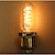 billige Glødelamper-1pc 25 W E26 / E27 / E27 T45 Varm hvit Glødende Vintage Edison lyspære 220-240 V / 110-130 V / 85-265 V