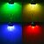 baratos Lâmpadas LED em Forma de Vela-3pçs 3 W Luzes de LED em Vela 300-400 lm E14 1 Contas LED LED de Alta Potência Regulável Controle Remoto RGB 12 V 85-265 V / 3 pçs