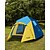 abordables Tentes et abris-Makino 3-4 personnes Tente Triple Tente de camping Une pièce Tente automatique Bonne ventilation Pare-vent Etanche Antimite Respirabilité