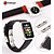 billige Smartklokke Tilbehør-Klokkerem til Apple Watch Series 3 / 2 / 1 Apple Sommerfugle Spenne Ekte lær Håndleddsrem