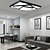 voordelige Dimbare plafondlampen-40cm(15.7 inch) LED Plafond Lampen Metaal Acryl Geschilderde afwerkingen Modern eigentijds 90-240V