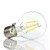 baratos Lâmpadas-morsen®1pcs 6w a60 e27 levou filamento bulbo grama clara lâmpadas edison interior iluminação led 110 / 240v lâmpada de incandescência