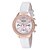 お買い得  レディース腕時計-女性用 ファッションウォッチ クォーツ 耐水 PU バンド ブラック 白 レッド ピンク パープル ブランド