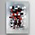 billige Abstrakte malerier-Hang-Painted Oliemaleri Hånd malede - Abstrakt Moderne Omfatter indre ramme