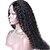 halpa Peruukit ihmisen hiuksista-Aidot hiukset Käsittelemätön aitoa hiusta Liimaton puoliverkko Lace Front Peruukki tyyli Brasilialainen Kinky Curly Peruukki 130% Hiusten tiheys ja vauvan hiukset Luonnollinen hiusviiva