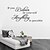 cheap Wall Stickers-Decorative Wall Stickers - Words &amp; Quotes Wall Stickers Still Life Living Room / Bedroom / Bathroom / Removable