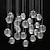 billiga Belysning för köksön-1-ljus 10 (4 &quot;) kristallhänge lätt metall kluster krom modern samtida 90-240v