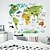 cheap Wall Stickers-Decorative Wall Stickers - Map Wall Stickers Landscape / Animals / Cartoon Living Room / Bedroom / Dining Room
