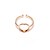 cheap Rings-Women&#039;s Rose Gold Plated Open Ring
