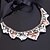 cheap Necklaces-Women&#039;s fashion short handmade crystal diamond false Collar Necklace