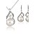 cheap Jewelry Sets-Women&#039;s Jewelry Set Earrings Jewelry White For Party Anniversary Engagement