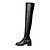 cheap Women&#039;s Boots-Women&#039;s Shoes  Chunky Heel  Round Toe Boots Dress Black