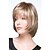 halpa Synteettiset trendikkäät peruukit-Synteettiset peruukit Laineita Laineita Peruukki Vaaleahiuksisuus Lyhyt Vaaleahiuksisuus Synteettiset hiukset Naisten Vaaleahiuksisuus