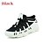 cheap Men&#039;s Athletic Shoes-Men&#039;s Shoes Leatherette Winter Spring Summer Fall Comfort Novelty Walking Shoes Lace-up for Athletic Black and White Black White