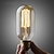 billige Glødelamper-umei ™ 1pc 40w e26 / e27 t45 edsion pære varm hvit 2300 k glødende vintage edison pære ac 110-130v ac 220-240v