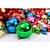 cheap Christmas Decorations-12PCS/SET 3CM/1.2&quot; Mixed Colors Christmas Tree Decorations Snow Ball Party Festival Xmas Ornaments Supply