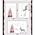 cheap Wall Stickers-Christmas Decoration Wall Decals, Christmas Tree Elk PVC Wall Stickers