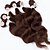 olcso Természetes színű copfok-Brazil haj Hullámos haj Emberi haj Az emberi haj sző Emberi haj sző Human Hair Extensions / 8A