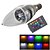 halpa Lamput-YouOKLight 3 W 200-250 lm E14 LED-kynttilälamput T 1 LED-helmet Teho-LED Kauko-ohjattava / Koristeltu RGB 85-265 V / 1 kpl / RoHs