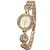 Недорогие Модные часы-Женские Модные часы Кварцевый сплав Группа Блестящие Богемные С подвесками Кольцеобразный Розовое золото