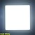 cheap LED Recessed Lights-1pc 9W Square LED Panel Light 45leds Warm/Cool White Color Recessed Panel Lighting Ultra thin Down Light for Hotel AC85-265V