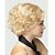 cheap Synthetic Wigs-Synthetic Wig Curly Curly Wig Short Blonde Synthetic Hair Women&#039;s