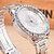billige Modeure-Herre Dame Luksus Ure Armbåndsur Diamond Watch Quartz Sølv / Guld / Rose Guld Afslappet Ur Analog Mode Elegant - Guld Sølv Rose Guld