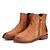cheap Women&#039;s Boots-Women&#039;s Shoes Leather Flat Heel Fashion Boots / Bootie / Boots Office &amp; Career / Dress / Casual Black / Brown / Gray