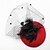 cheap Headpieces-Tulle Feather Fabric Birdcage Veils Headpiece Classical Feminine Style