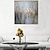 cheap Abstract Paintings-Oil Painting Handmade Hand Painted Wall Art Abstract Gold Home Decoration Décor Stretched Frame Ready to Hang