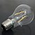 billige LED-globepærer-5pcs A60 2W E27 250LM 360 Degree Warm/Cool White Edison LED Filament Light Bulb(ACAC220-240V)