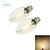 olcso Izzók-YouOKLight LED gyertyaizzók 200 lm E14 C35 2 LED gyöngyök COB Dekoratív Meleg fehér 220-240 V / 2 db. / RoHs / CE