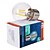 olcso Izzók-FSL® 1db LED gömbbúrás izzók 350-550 lm E26 / E27 G60 4 LED gyöngyök COB Meleg fehér 220-240 V / 5 db.