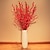 billiga Artificiell Blomma-Konstgjorda blommor 1pcs Gren Europeisk Stil Plantor Lila Golvväxt