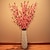 billiga Artificiell Blomma-Konstgjorda blommor 1pcs Gren Europeisk Stil Plantor Lila Golvväxt
