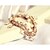 זול תכשיטים דתיים-צמידים שרשרת וצמידים / צמידי Strand סגסוגת אהבה יומי / קזו&#039;אל תכשיטים מתנות1pc