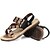 cheap Men&#039;s Sandals-Men&#039;s Shoes Outdoor / Athletic / Casual Leather / Linen Sandals Blue / Beige