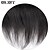 お買い得  つけ毛（ナチュラルカラー）-14 ナチュラルブラック (#1B) ストレート 人毛 閉鎖 ミディアムブラウン スイスレース 36g グラム キャップサイズ