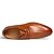 baratos Sapatos Oxford para Homem-Masculino sapatos Couro Primavera Verão Outono Inverno Conforto Inovador Oxfords Cadarço Para Casual Festas &amp; Noite Preto Marron