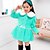 cheap Outerwear-Girls&#039; Jacket &amp; Coat Long Sleeve Lace Polyester 3D Printed Graphic