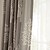 abordables Cortinas y cortinajes-Corredizo Anillo Doble plisado Dos Paneles Ventana Tratamiento Modern, Bordado Dormitorio Mezcla de Lino y Poliéster Material cortinas