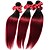 Недорогие Накладки из волос, окрашенных в стиле Омбре-Омбре Малазийские волосы Прямые 12 месяцев 1 шт. волосы ткет