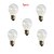 olcso Izzók-5pcs 2 W 180 lm E26 / E27 Izzószálas LED lámpák A60(A19) 2 LED gyöngyök COB Dekoratív Meleg fehér / Hideg fehér 220-240 V / 5 db. / RoHs