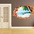 cheap Wall Stickers-Decorative Wall Stickers - 3D Wall Stickers Landscape / Romance / Fashion Living Room / Bedroom / Bathroom / Removable