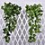 abordables Plantes artificielles-1 Une succursale Soie Plantes Guirlande et Fleur Murale Fleurs artificielles