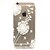 cheap Cell Phone Cases &amp; Screen Protectors-For iPhone 7 Plus White Dandelion Pattern TPU Relief Back Cover Case for iPhone 6s 6 Plus