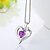 cheap Necklaces-Women&#039;s Pendant Necklace Sterling Silver Cubic Zirconia Pendant Necklace Wedding Party Daily Casual Costume Jewelry