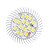 abordables Ampoules électriques-1 pc 8 w mr16 15xsmd5630 650lm chaud / cool couleur blanche led ampoules spots (12v)
